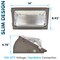 Luxrite Slim Outdoor LED Wall Pack Dusk to Dawn 45/60/75W Up to 10125LM 3CCT 3000K-5000K IP65, 2PK LR40560-2PK - alternate 4